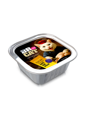 br for cat pate with chicken 100g