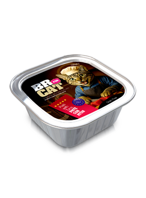 br for cat pate with tuna 100g