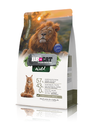 br for cat wild sterilised rabbit and turkey