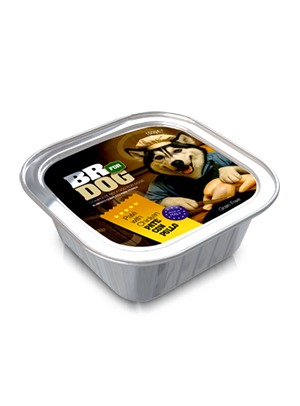 br for dog pate with chicken 150g
