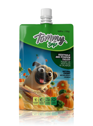 tommy for dogs vegetable and pumpkin yogurt